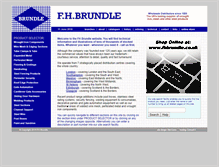 Tablet Screenshot of fhbrundle.com